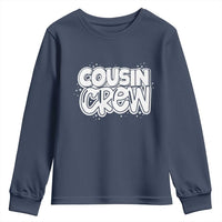 Cousin Crew Youth Sweatshirt Cute Matching Cousins Summer Beach Vacation - Wonder Print Shop