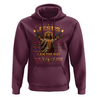 Jesus I Am the Way Character Stats RPG Books Hoodie