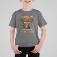 Jesus I Am the Way Character Stats RPG Books T Shirt For Kid