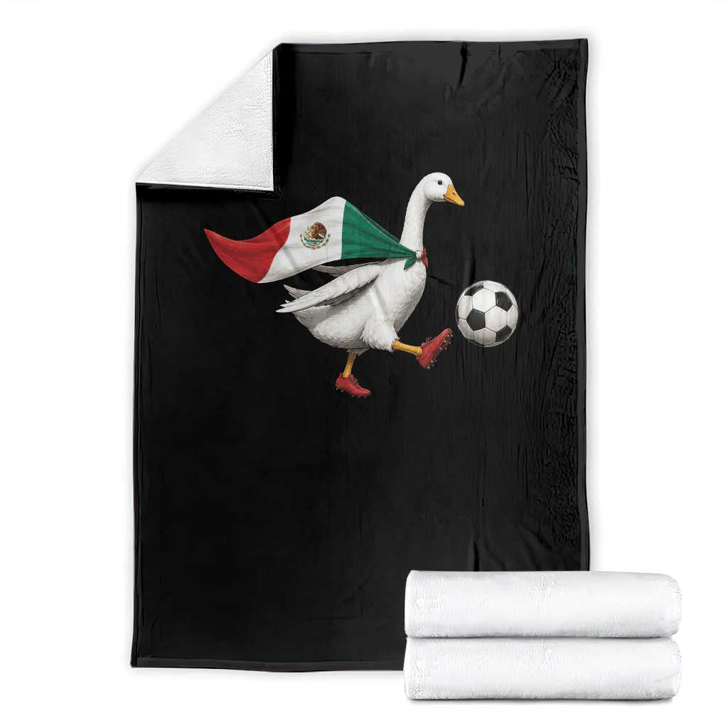 Mexico Soccer Goose Throw Blanket Mexico Futbol Fan