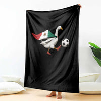 Mexico Soccer Goose Throw Blanket Mexico Futbol Fan