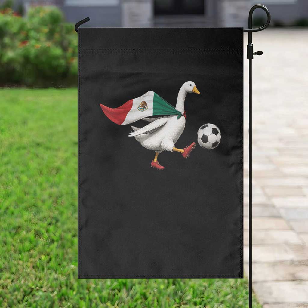 Mexico Soccer Goose Garden Flag Mexico Futbol Fan