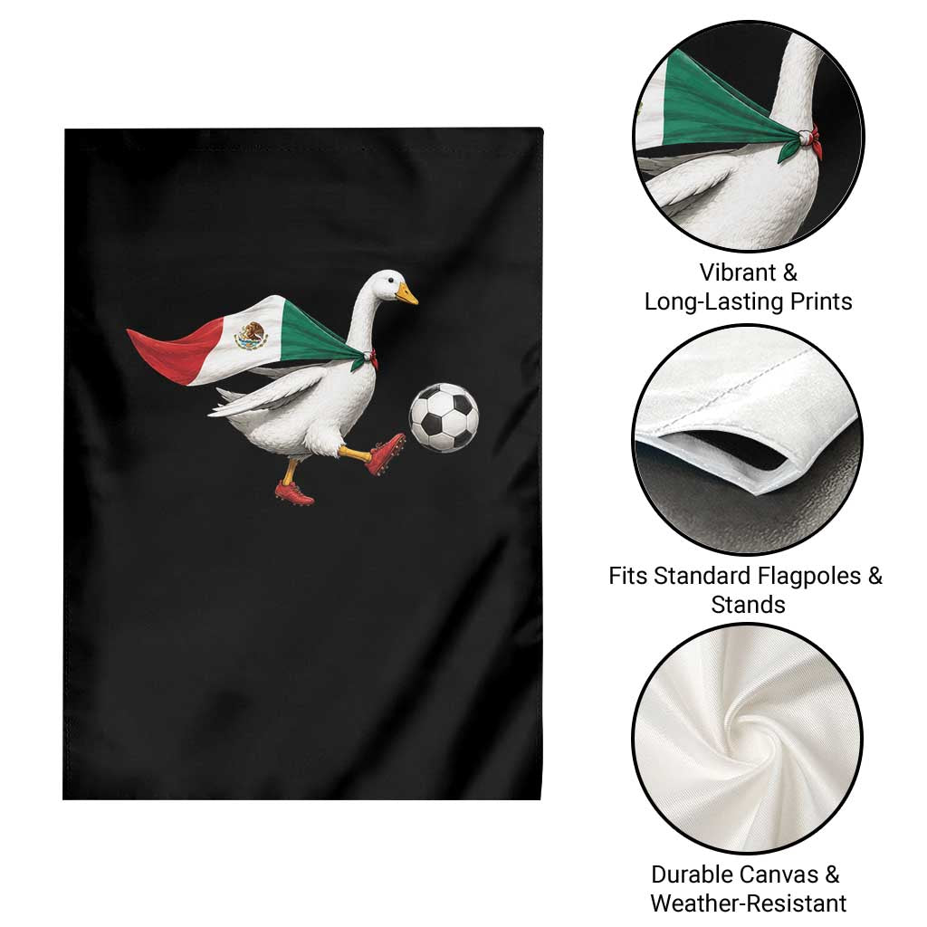 Mexico Soccer Goose Garden Flag Mexico Futbol Fan
