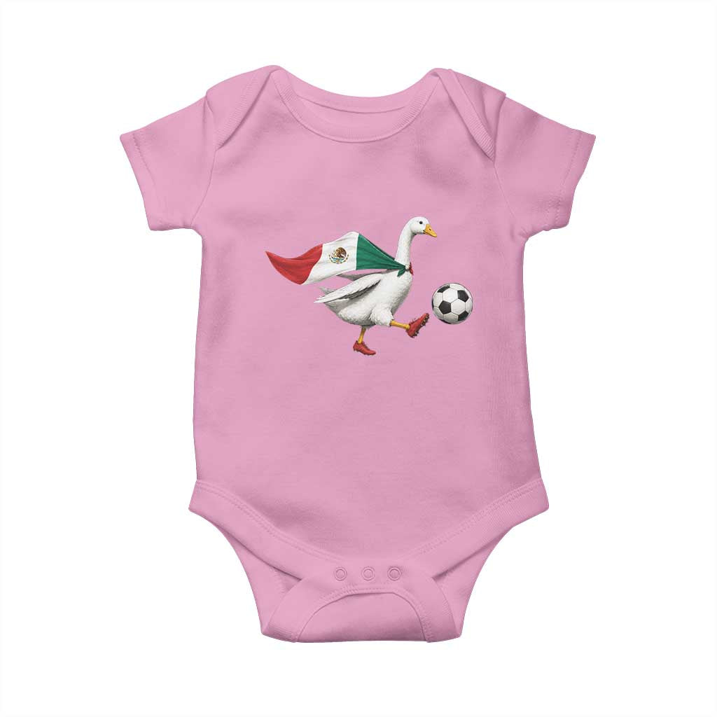 Mexico Soccer Goose Baby Onesie Mexico Futbol Fan