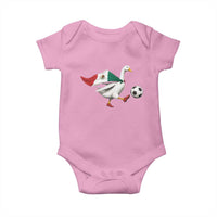 Mexico Soccer Goose Baby Onesie Mexico Futbol Fan