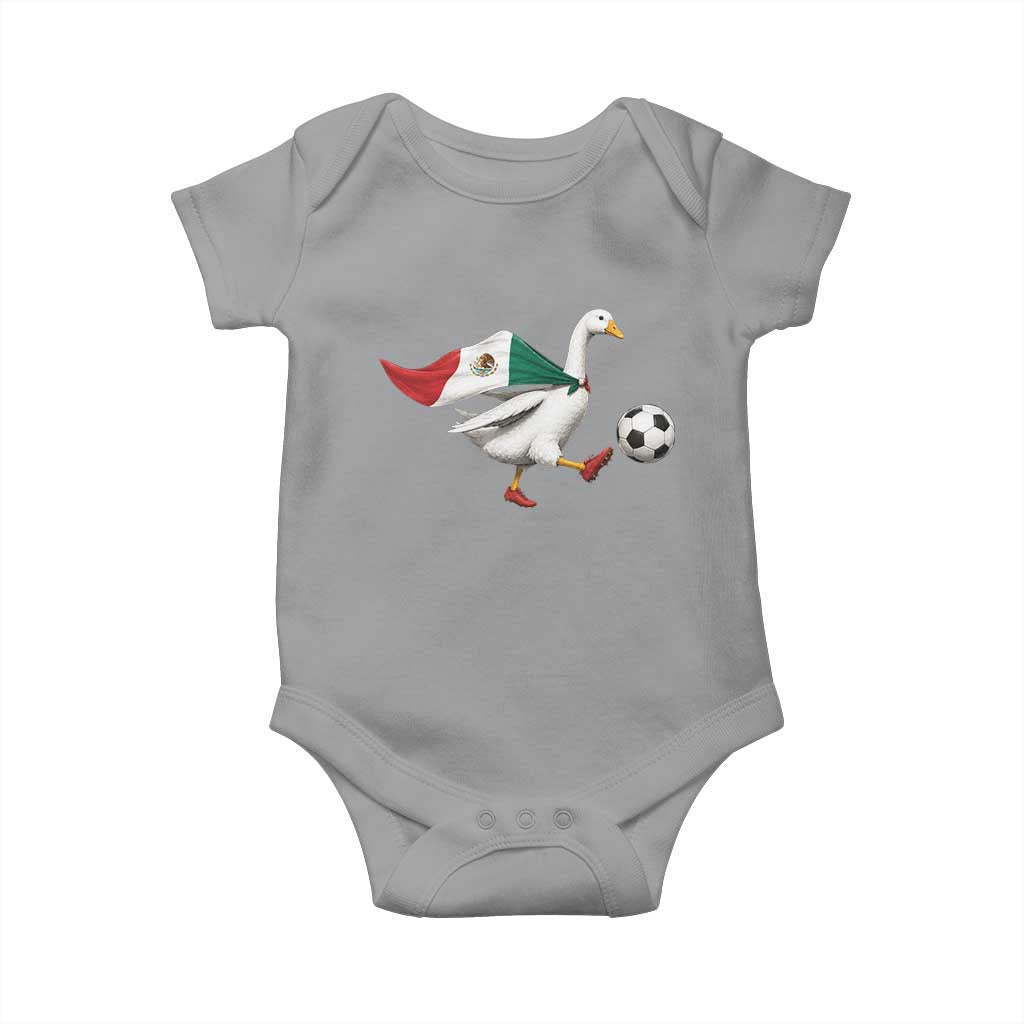 Mexico Soccer Goose Baby Onesie Mexico Futbol Fan