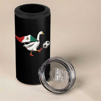 Mexico Soccer Goose 4 in 1 Can Cooler Tumbler Mexico Futbol Fan