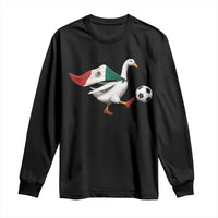 Mexico Soccer Goose Long Sleeve Shirt Mexico Futbol Fan