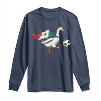 Mexico Soccer Goose Long Sleeve Shirt Mexico Futbol Fan