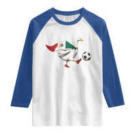 Mexico Soccer Goose Raglan Shirt Mexico Futbol Fan