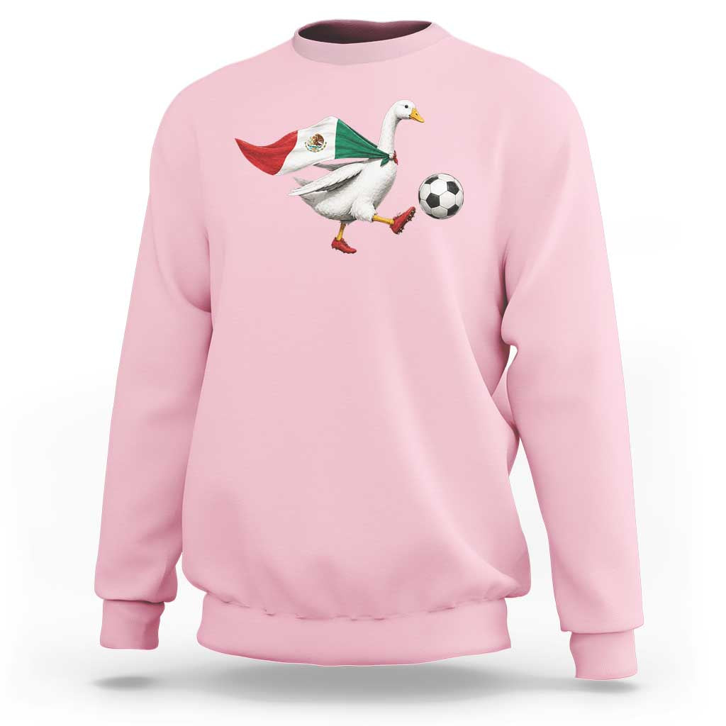 Mexico Soccer Goose Sweatshirt Mexico Futbol Fan