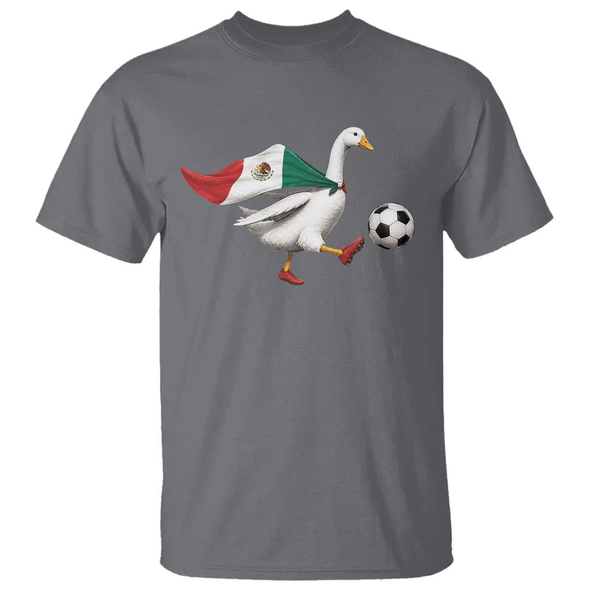 Mexico Soccer Goose T Shirt Mexico Futbol Fan