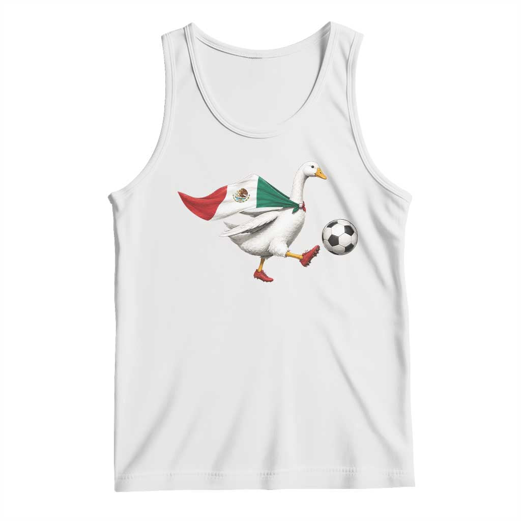 Mexico Soccer Goose Tank Top Mexico Futbol Fan