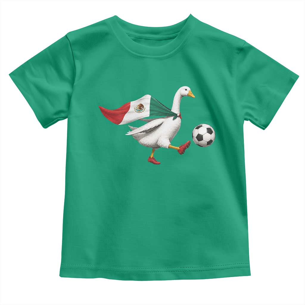 Mexico Soccer Goose Toddler T Shirt Mexico Futbol Fan