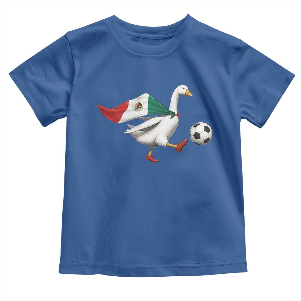 Mexico Soccer Goose Toddler T Shirt Mexico Futbol Fan