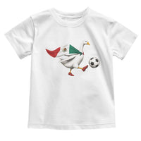 Mexico Soccer Goose Toddler T Shirt Mexico Futbol Fan