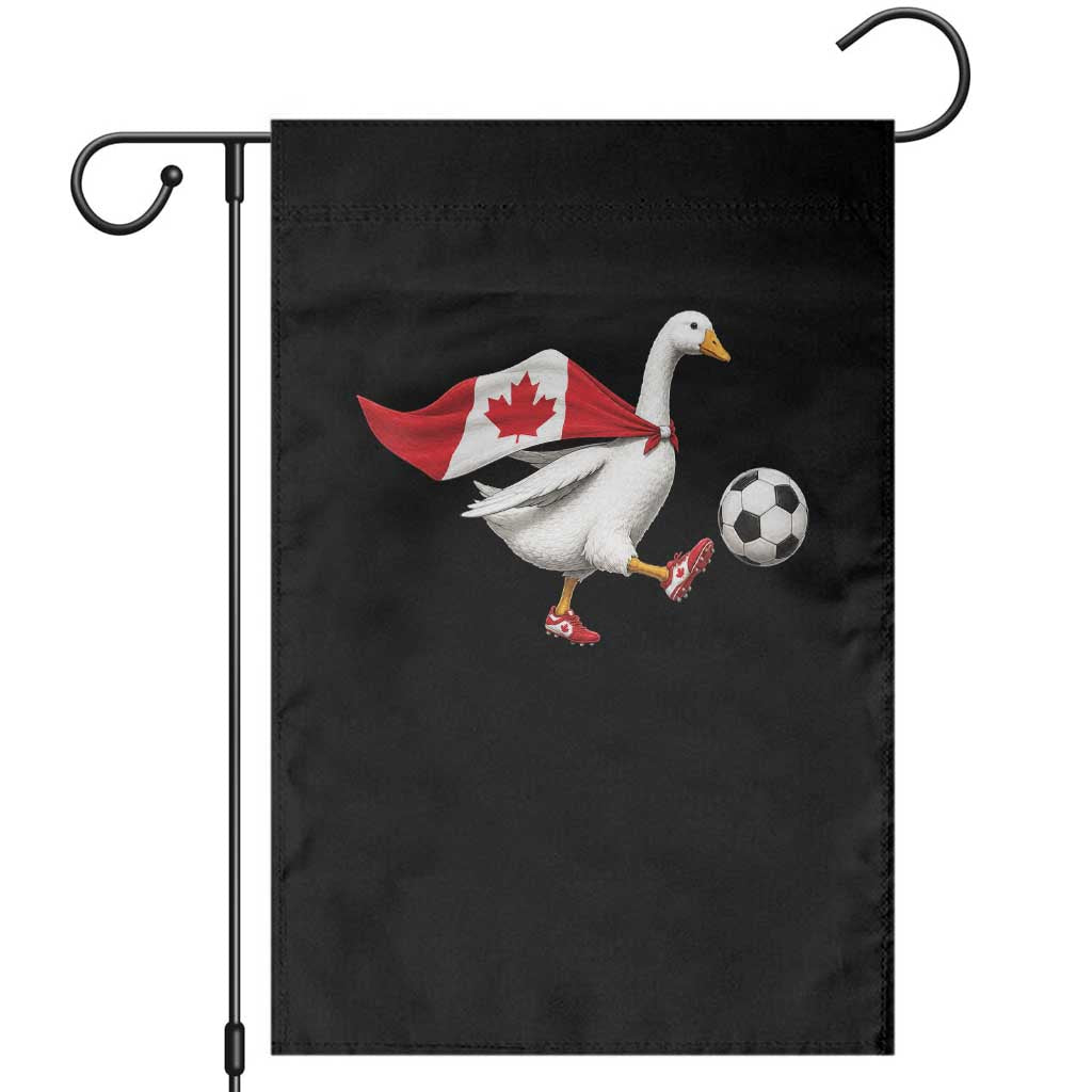 Canada Soccer Goose Garden Flag Canadian Flag Patriotic Football Fan Graphic