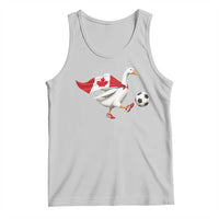 Canada Soccer Goose Tank Top Canadian Flag Patriotic Football Fan Graphic