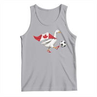 Canada Soccer Goose Tank Top Canadian Flag Patriotic Football Fan Graphic