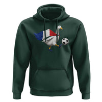 France Soccer Goose Hoodie French Flag Patriotic Football Fan Graphic