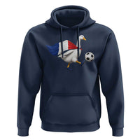 France Soccer Goose Hoodie French Flag Patriotic Football Fan Graphic