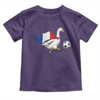 France Soccer Goose Toddler T Shirt French Flag Patriotic Football Fan Graphic