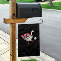 Norway Soccer Goose Garden Flag Norwegian Flag Patriotic Football Fan Graphic