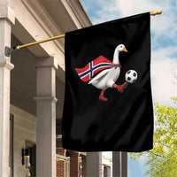 Norway Soccer Goose Garden Flag Norwegian Flag Patriotic Football Fan Graphic