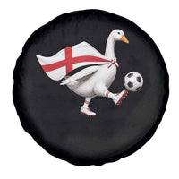 England Soccer Goose Spare Tire Cover Patriotic Football Fan Graphic England Flag