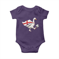 England Soccer Goose Baby Onesie Patriotic Football Fan Graphic England Flag