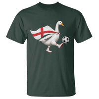 England Soccer Goose T Shirt Patriotic Football Fan Graphic England Flag