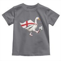 England Soccer Goose Toddler T Shirt Patriotic Football Fan Graphic England Flag