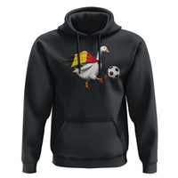 Belgium Soccer Goose Hoodie Belgian Flag Patriotic Football Fan Graphic
