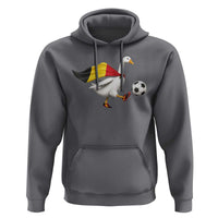 Belgium Soccer Goose Hoodie Belgian Flag Patriotic Football Fan Graphic