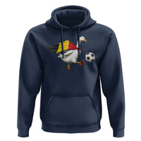 Belgium Soccer Goose Hoodie Belgian Flag Patriotic Football Fan Graphic