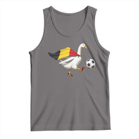 Belgium Soccer Goose Tank Top Belgian Flag Patriotic Football Fan Graphic