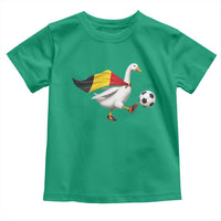 Belgium Soccer Goose Toddler T Shirt Belgian Flag Patriotic Football Fan Graphic