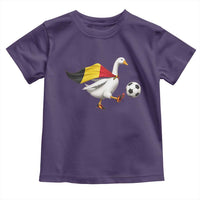 Belgium Soccer Goose Toddler T Shirt Belgian Flag Patriotic Football Fan Graphic