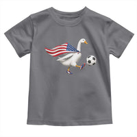 USA Soccer Goose Toddler T Shirt American Flag Patriotic Football Fan Graphic