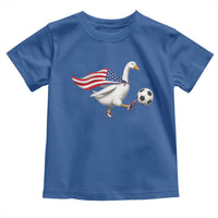 USA Soccer Goose Toddler T Shirt American Flag Patriotic Football Fan Graphic