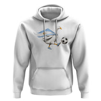 Argentina Soccer Goose Hoodie Argentine Flag Patriotic Football Fan Graphic