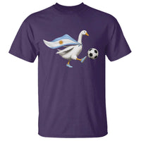 Argentina Soccer Goose T Shirt Argentine Flag Patriotic Football Fan Graphic