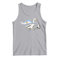 Argentina Soccer Goose Tank Top Argentine Flag Patriotic Football Fan Graphic