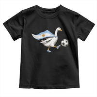 Argentina Soccer Goose Toddler T Shirt Argentine Flag Patriotic Football Fan Graphic