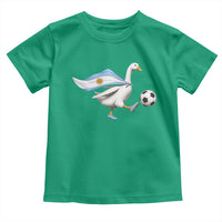 Argentina Soccer Goose Toddler T Shirt Argentine Flag Patriotic Football Fan Graphic