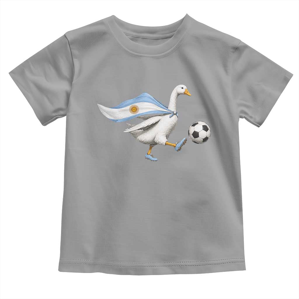 Argentina Soccer Goose Toddler T Shirt Argentine Flag Patriotic Football Fan Graphic