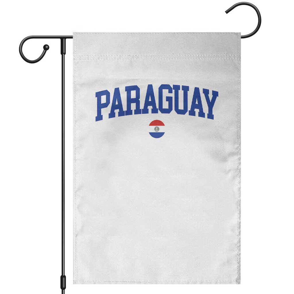 Paraguay Patriotic Flag Garden Flag Soccer Fan Vintage Varsity Sports National Pride Graphic