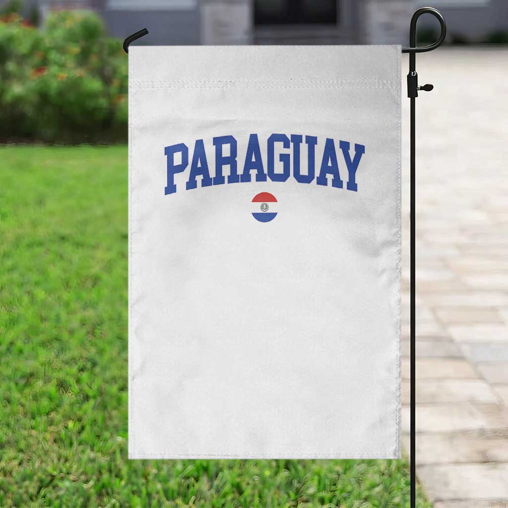 Paraguay Patriotic Flag Garden Flag Soccer Fan Vintage Varsity Sports National Pride Graphic