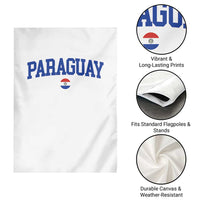 Paraguay Patriotic Flag Garden Flag Soccer Fan Vintage Varsity Sports National Pride Graphic