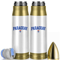 Paraguay Patriotic Flag Bullet Tumbler Soccer Fan Vintage Varsity Sports National Pride Graphic